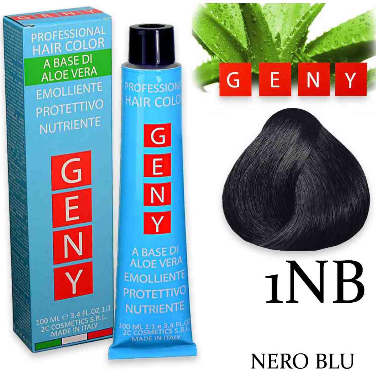 Geny Professional Tintura 1NB Nero Blu 100ml