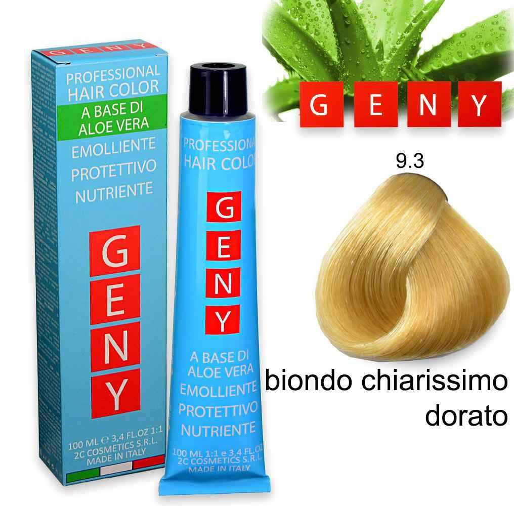 Geny Professional Tintura 9.3 Biondo Chiarissimo Dorato 100ml