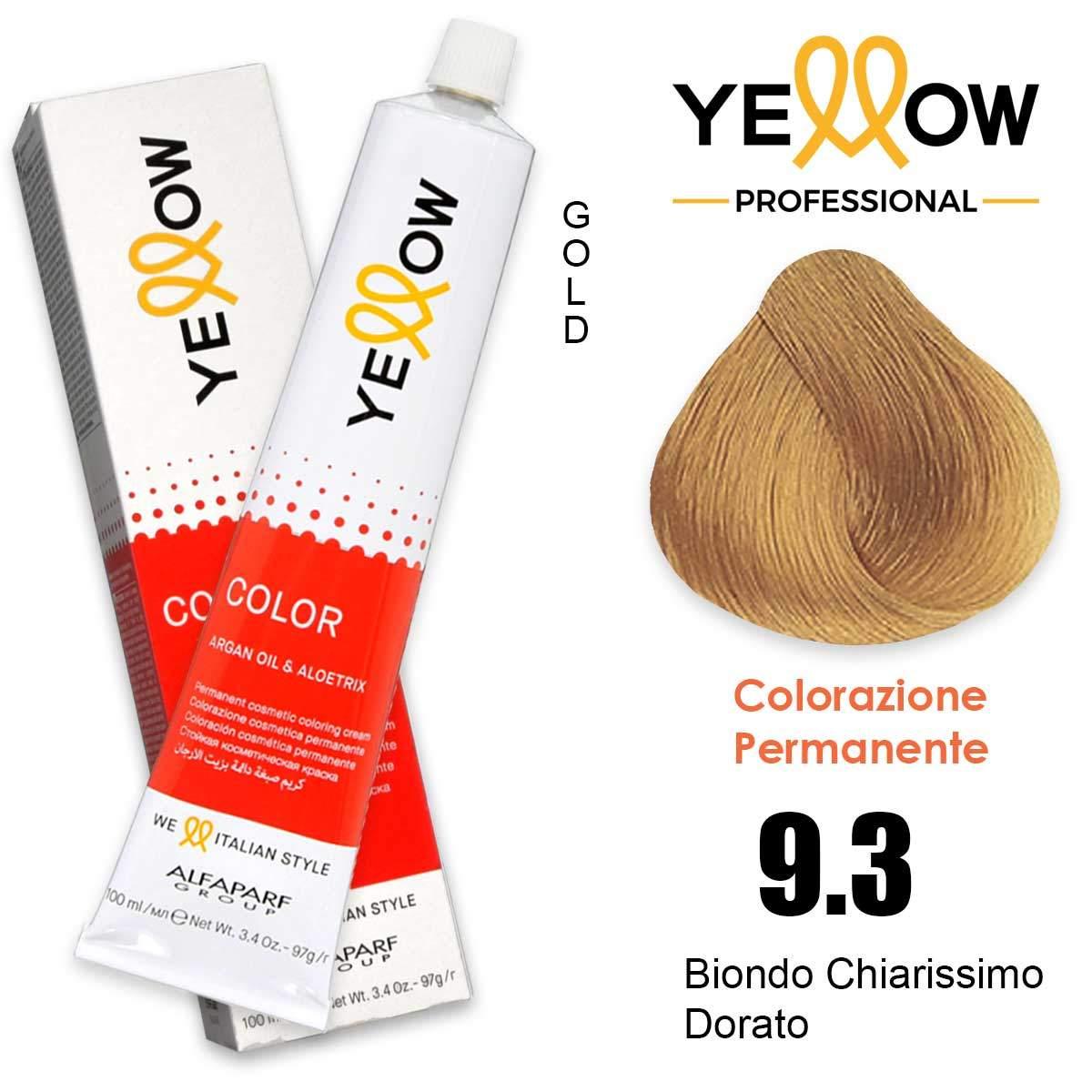 Alfaparf Yellow Color 9.3 Biondo Chiarissimo Dorato 100ml