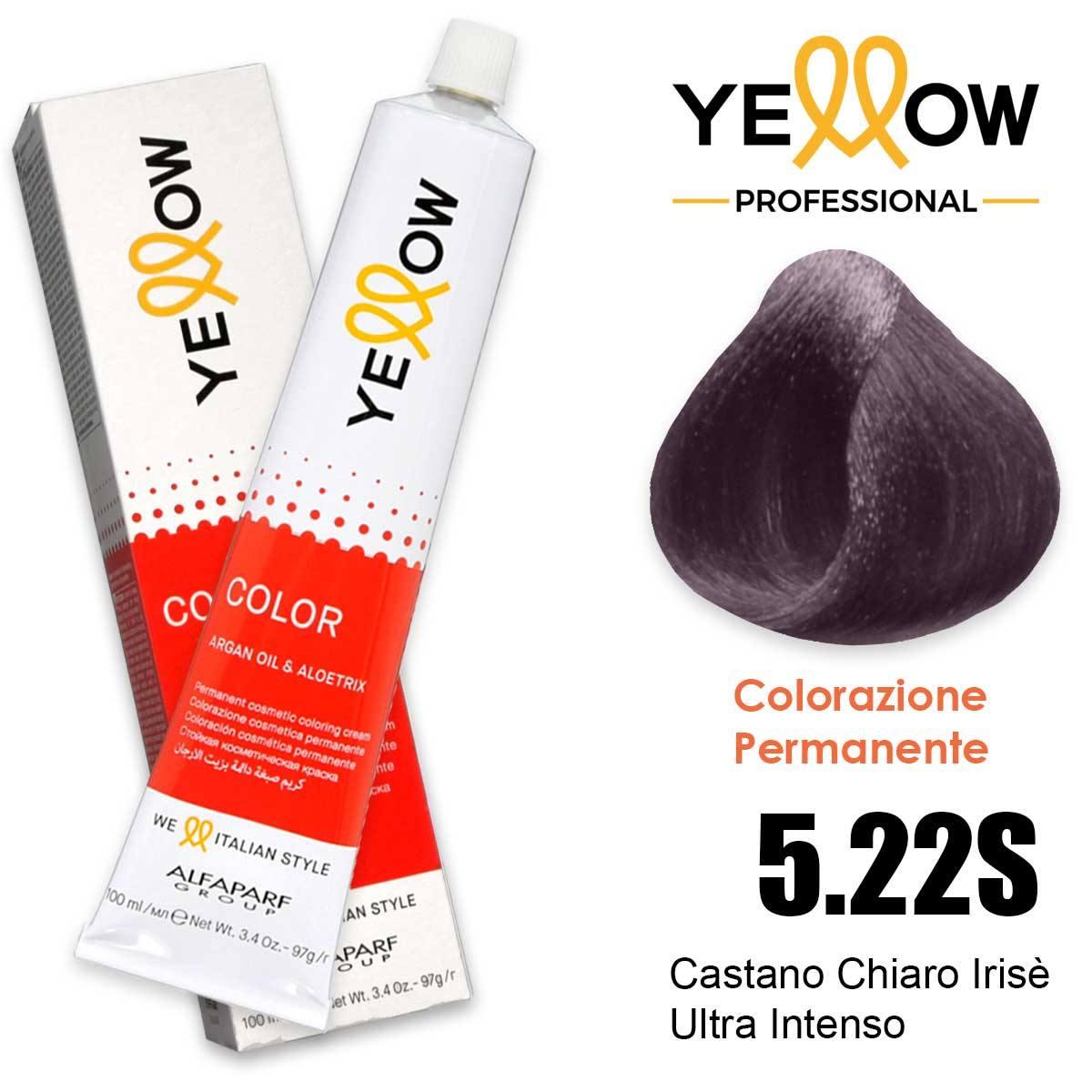 Alfaparf Yellow Color 5.22S Castano Chiaro Irisè Ultra Intenso 100ml