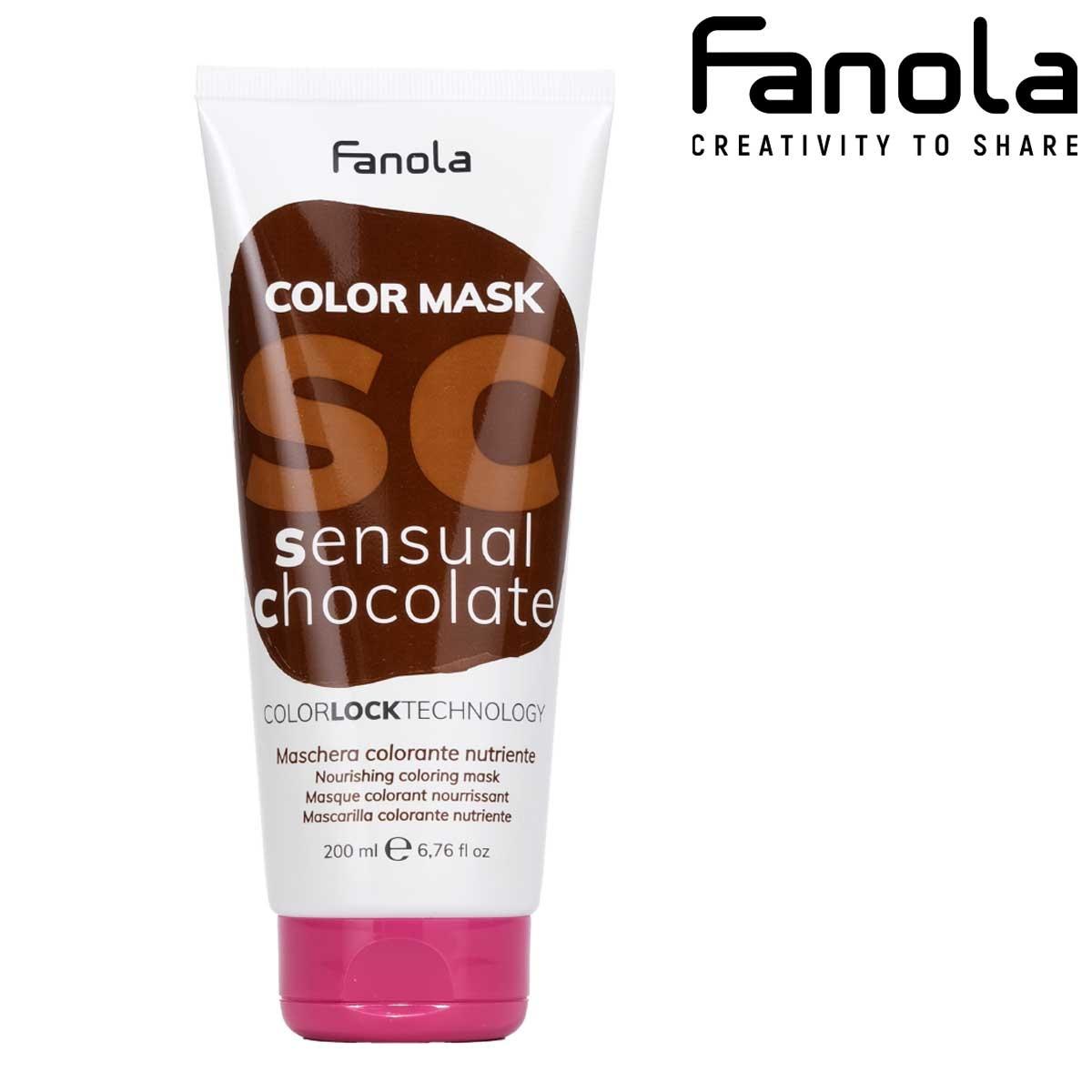 Fanola Color Mask Sensual Chocolate 200ml