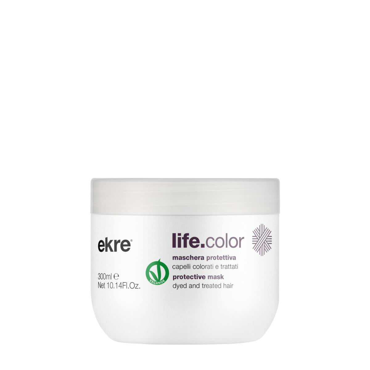 Ekre Life Color Maschera 300ml protettiva Capelli Trattati e Colorati