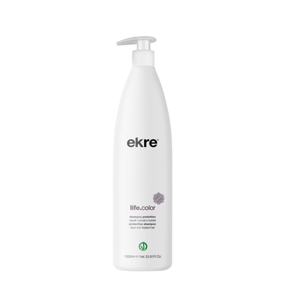 Ekre Life Color Shampoo 1000ml. Capelli Trattati e Colorati