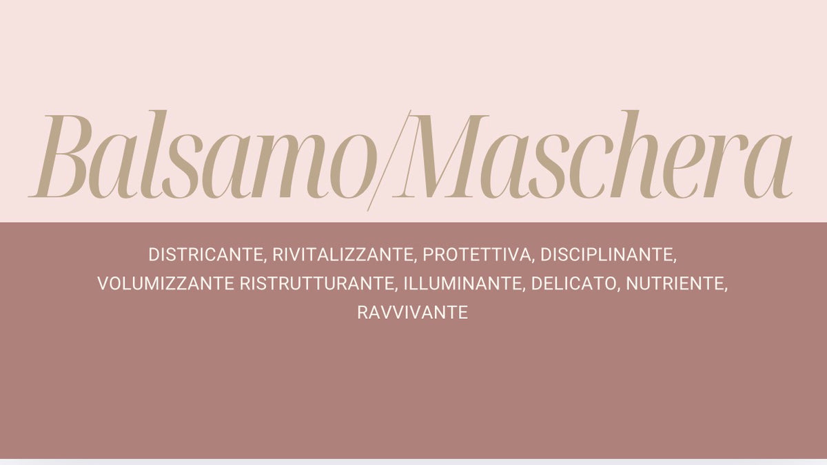 Balsamo/Maschera