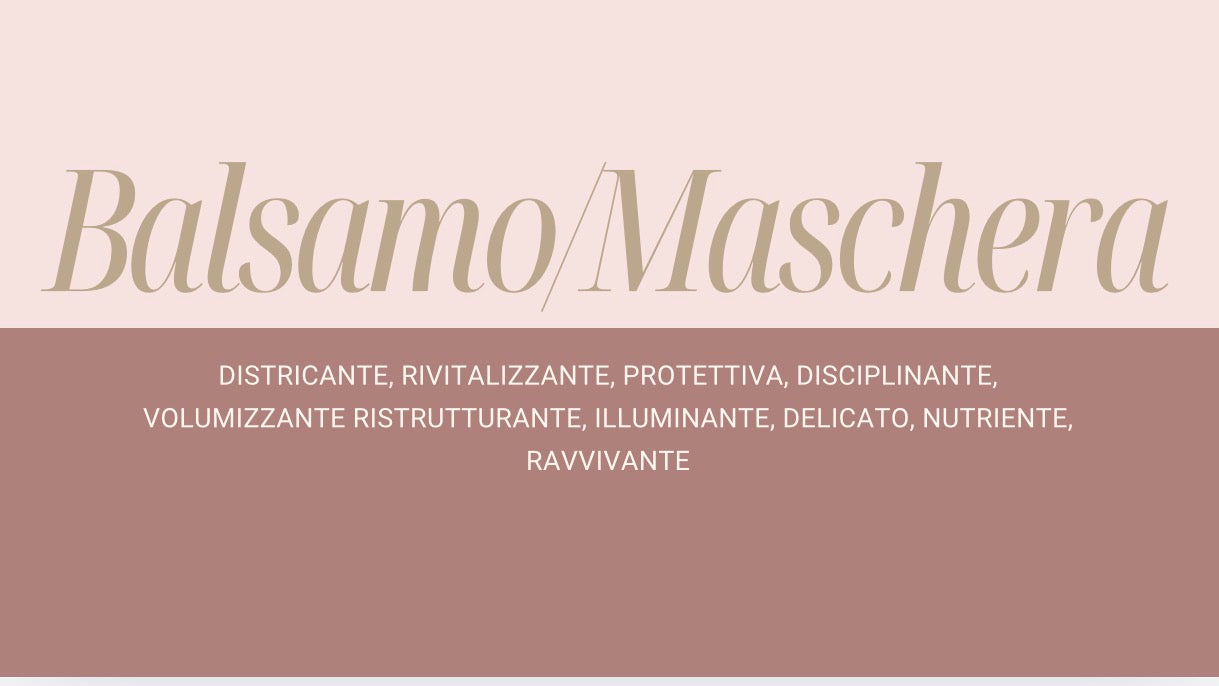 Balsamo/Maschera
