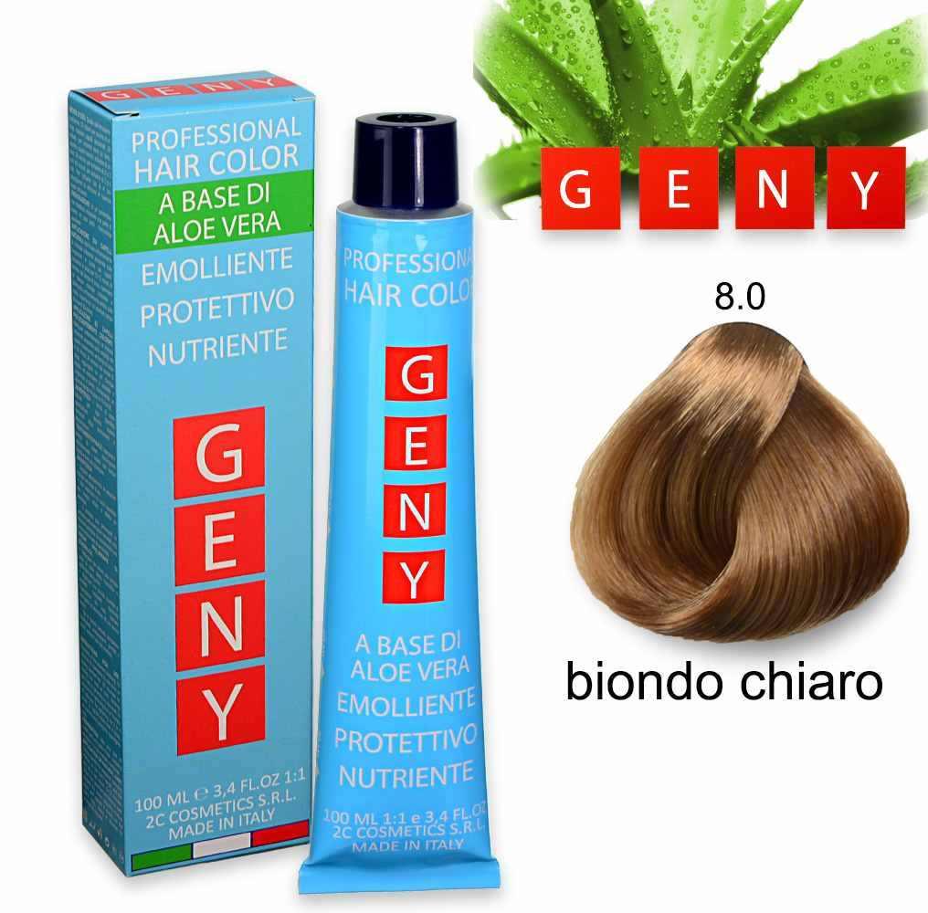 Geny Professional Tintura 8.0 Biondo Chiaro 100ml