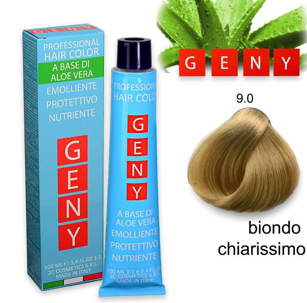 Geny Professional Tintura 9.0 Biondo Chiarissimo 100ml