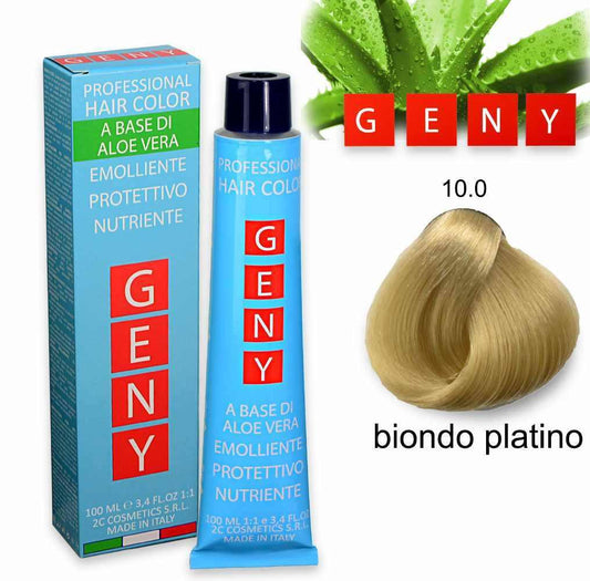 Geny Professional Tintura 10.0 Biondo Platino 100ml