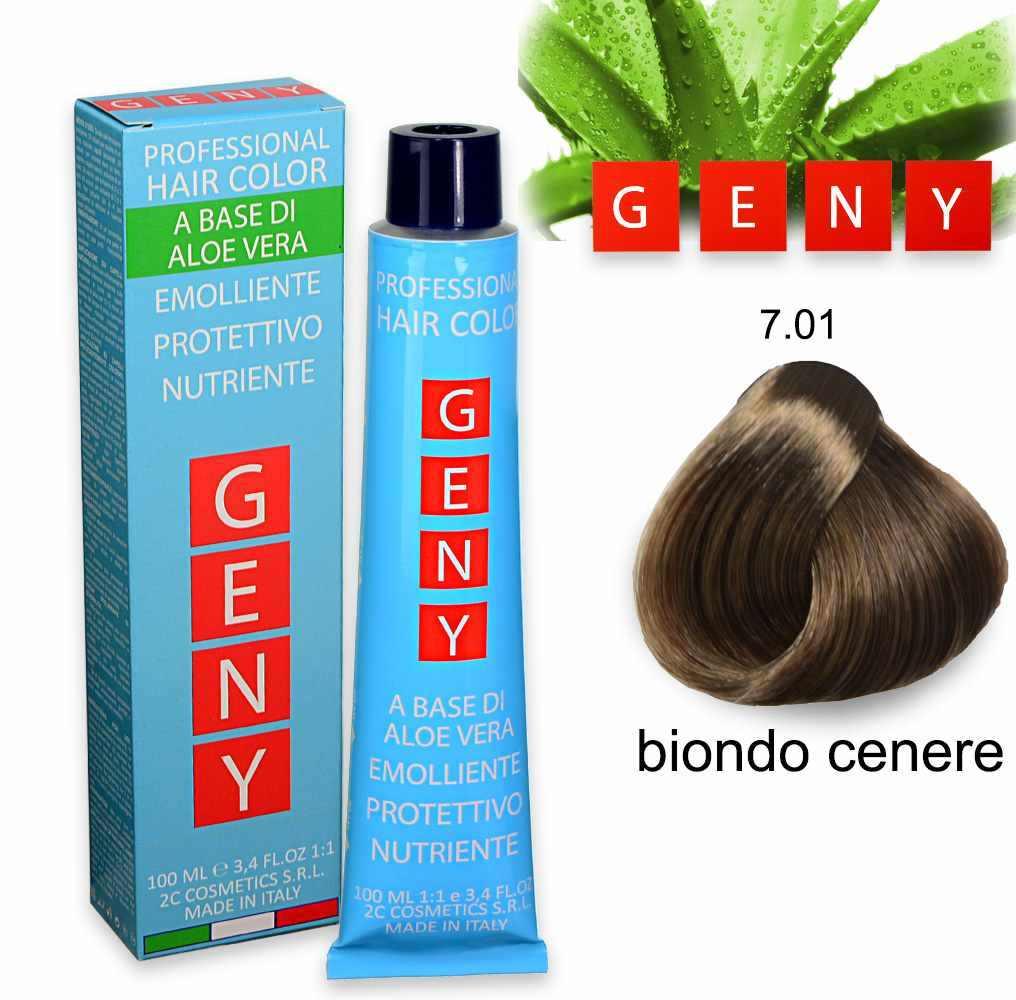 Geny Professional Tintura 7.01 Biondo Cenere 100ml