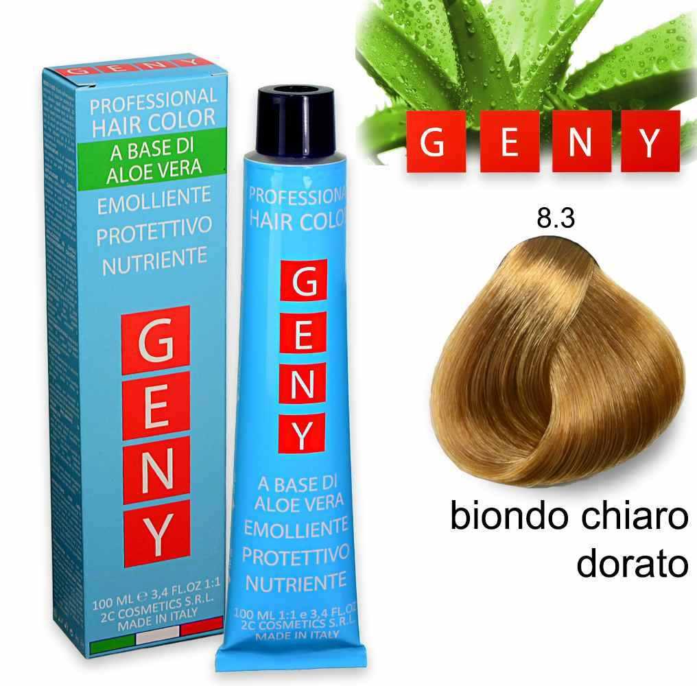 Geny Professional Tintura 8.3 Biondo Chiaro Dorato 100ml