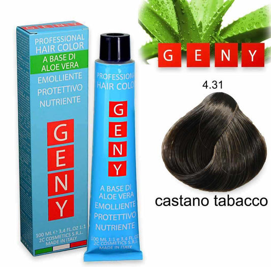 Geny Professional Tintura 4.31 Castano Tabacco 100ml