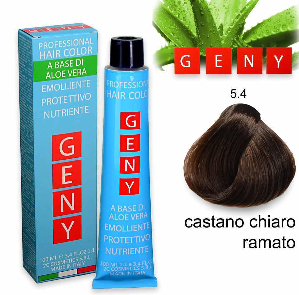 Geny Professional Tintura 5.4 Castano Chiaro Ramato 100ml