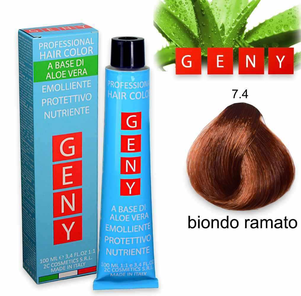 Geny Professional Tintura 7.4 Biondo Ramato 100ml
