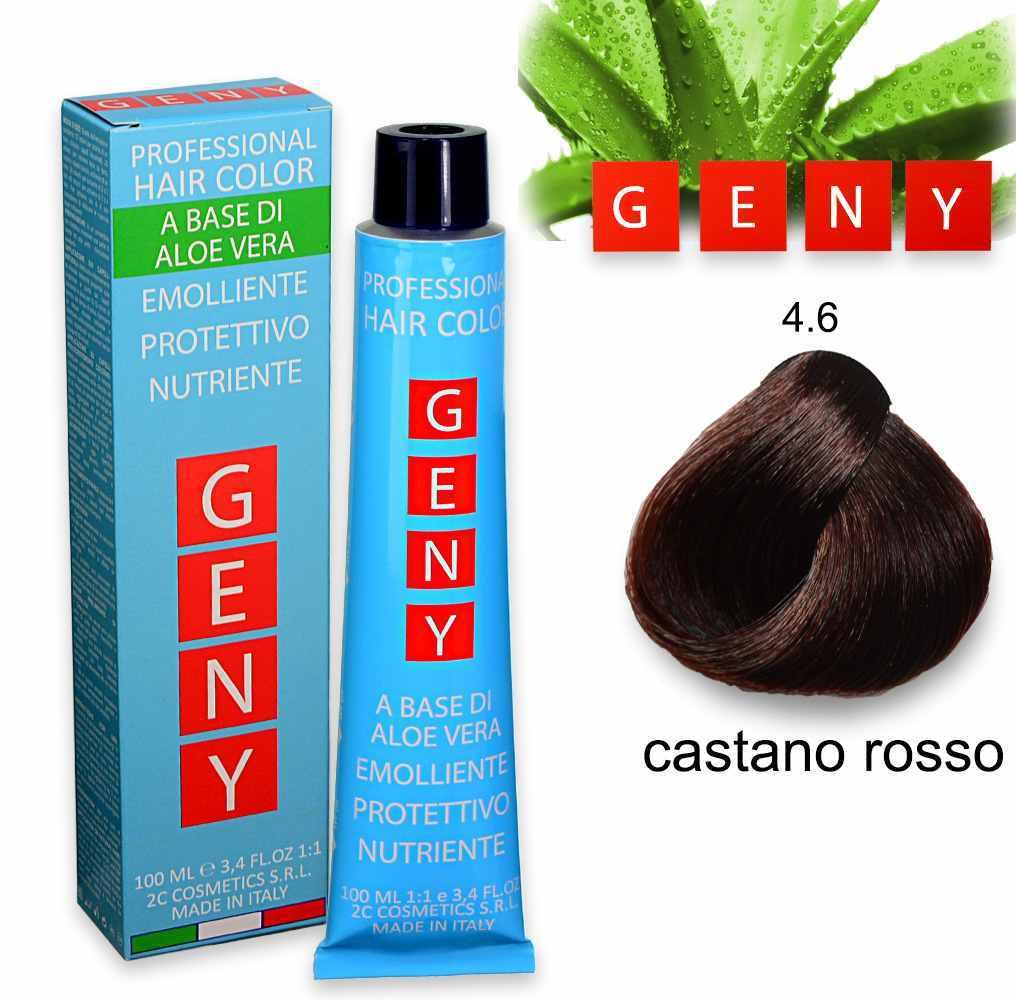 Geny Professional Tintura 4.6 Castano Rosso 100ml