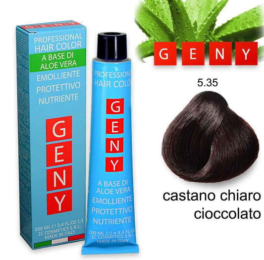 Geny Professional Tintura 5.35 Castano Chiaro Cioccolato 100ml