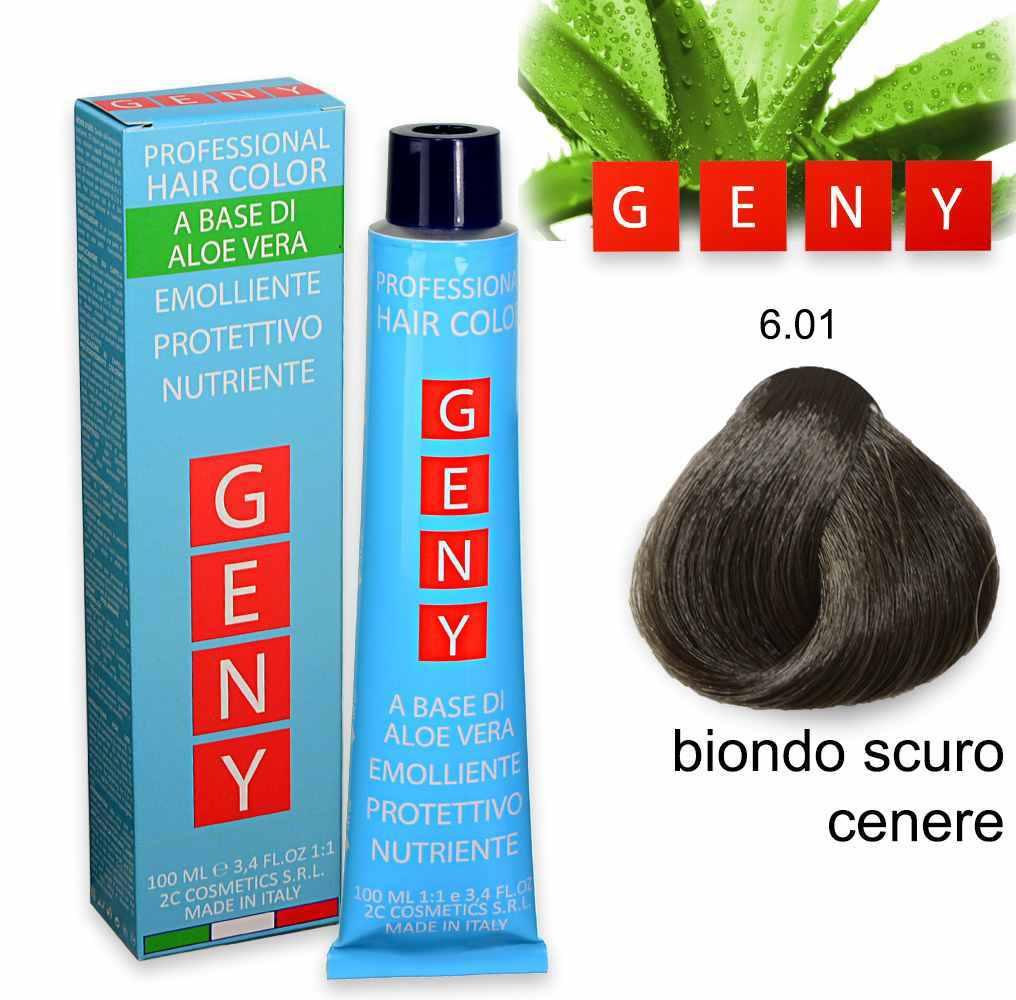 Geny Professional Tintura 6.01 Biondo Scuro Cenere 100ml