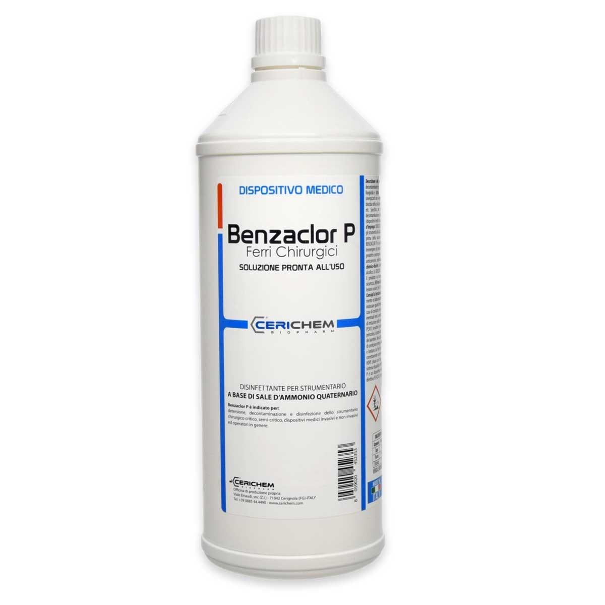 Benzaclor B disinfettante per strumentario