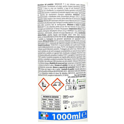 Benzaclor B disinfettante per strumentario