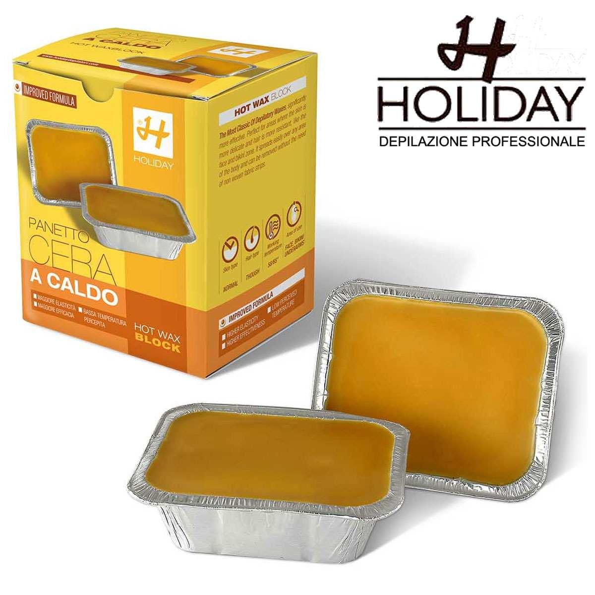 Cera a caldo holiday formula classic naturale 2 x 500 ml