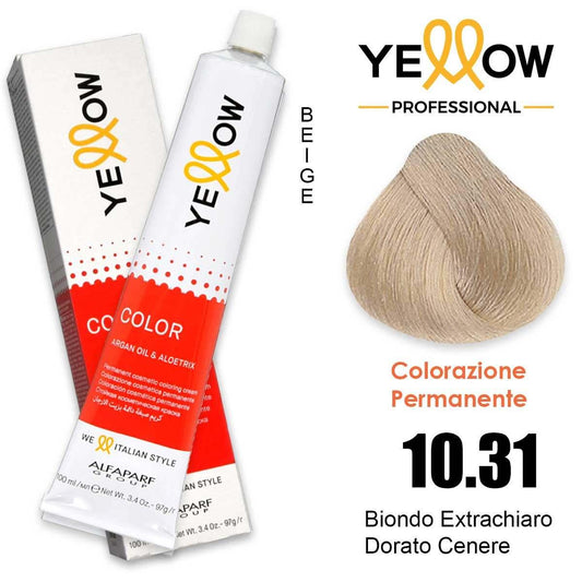 Alfaparf Yellow Color 10.31 Biondo Extrachiaro Dorato Cenere 100ml