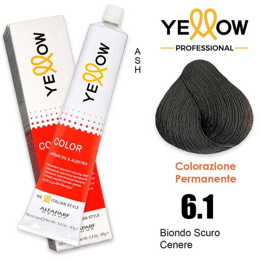 Alfaparf Yellow Color 6.1 Biondo Scuro Cenere 100ml