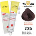 Alfaparf Yellow Color 7.35 Biondo Medio Dorato Mogano 100ml