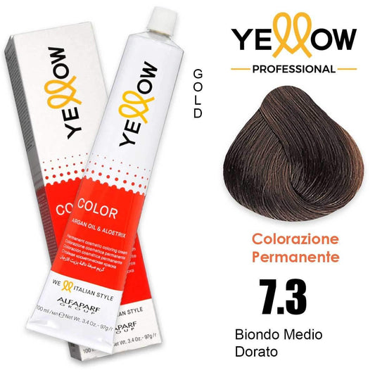 Alfaparf Yellow Color 7.3 Biondo Medio Dorato 100ml