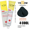 Alfaparf Yellow Color 4 COOL Castano Medio Freddo 100ml