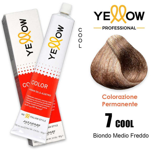 Alfaparf Yellow Color 7 COOL Biondo Medio Freddo 100ml