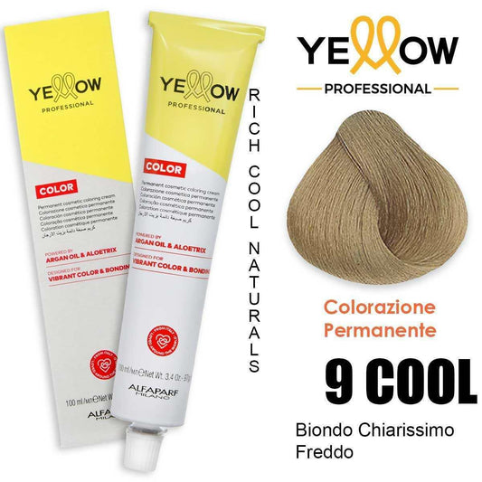 Alfaparf Yellow Color 9 COOL Biondo Chiarissimo Freddo 100ml