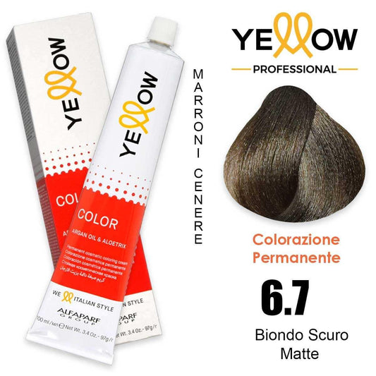 Alfaparf Yellow Color 6.7 Biondo Scuro Opaco 100ml