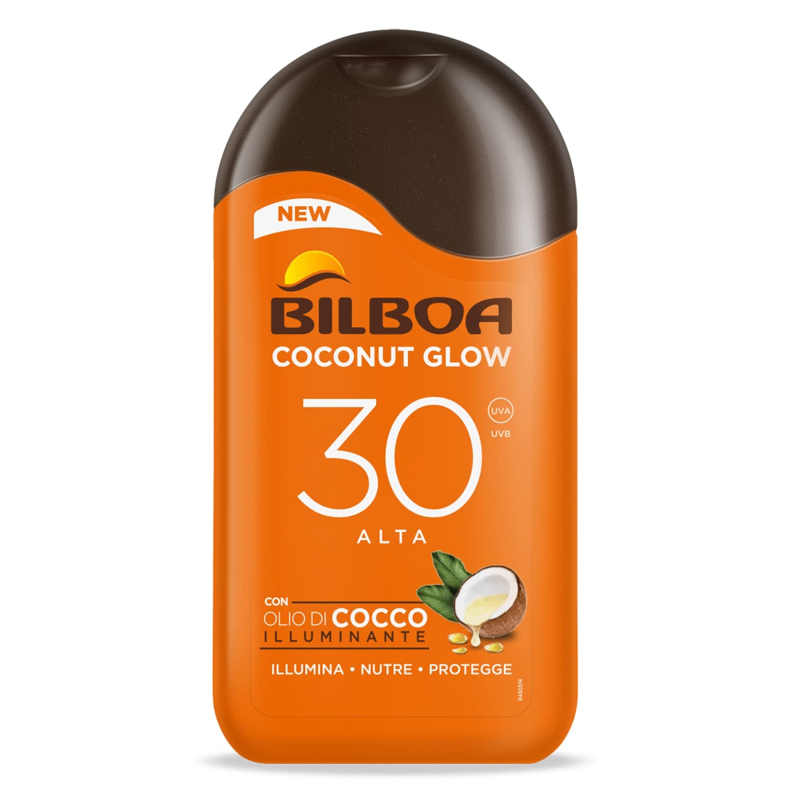 Bilboa Coconut Glow Latte Solare 30spf 200ml.
