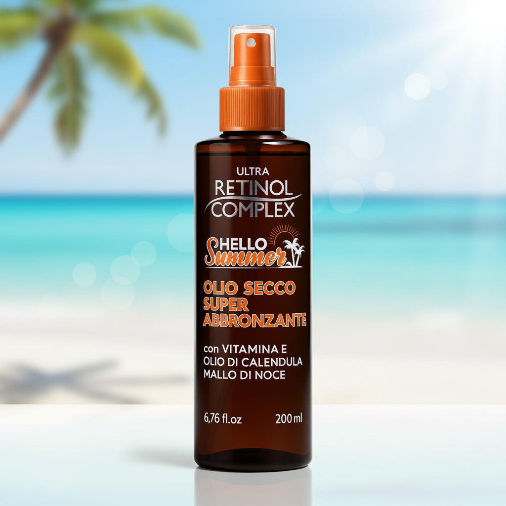 Retinol Complex Hello Summer Olio Secco Super Abbronzante