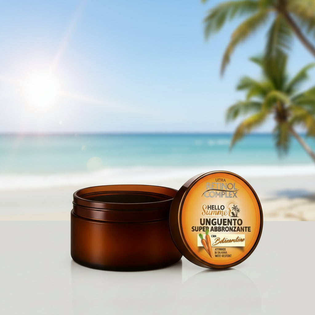 Retinol Complex Unguento Super Abbronzante con Beta-Carotene