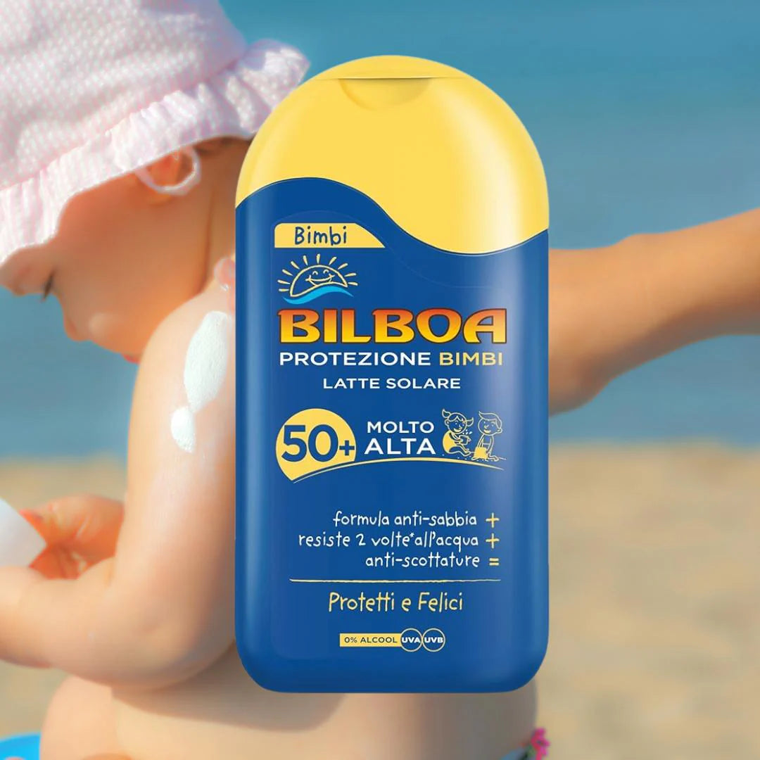 Bilboa Protezione Bimbi Latte Solare 50+spf 200ml.