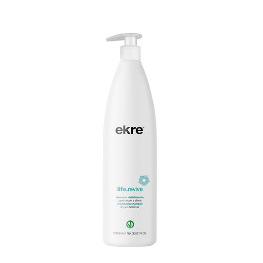 Ekre Life Revive Shampoo 1000ml Capelli Secchi e Sfibrati