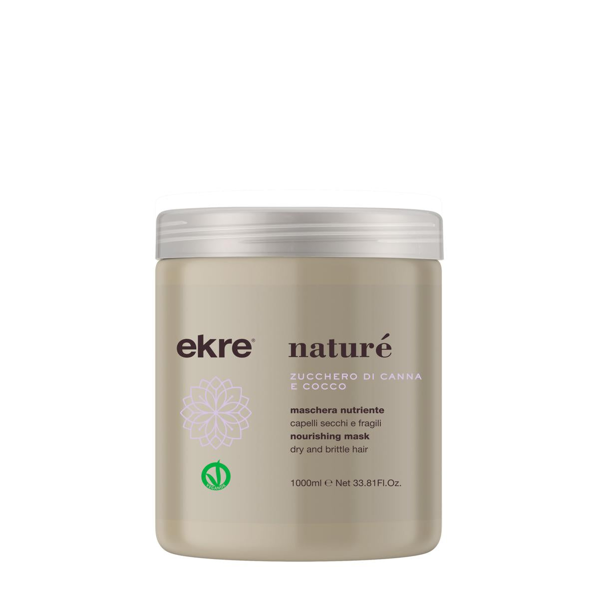 Ekre Naturé Maschera Nutriente 1Kg Cocco & Zucchero di Canna