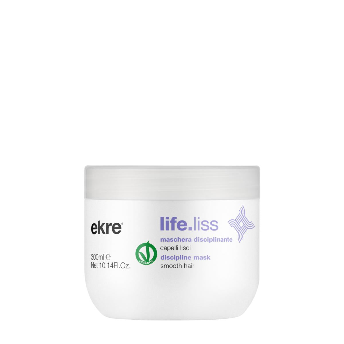 Ekre Life Liss Maschera 300ml. Capelli Crespi