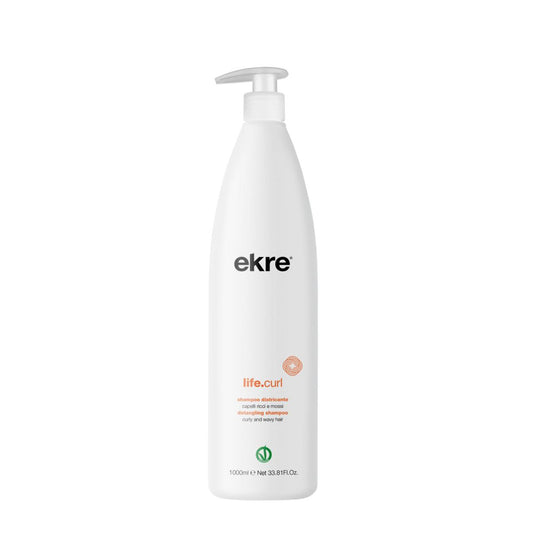 Ekre Life Curl Shampoo 1000ml Repair Ricci e Mossi