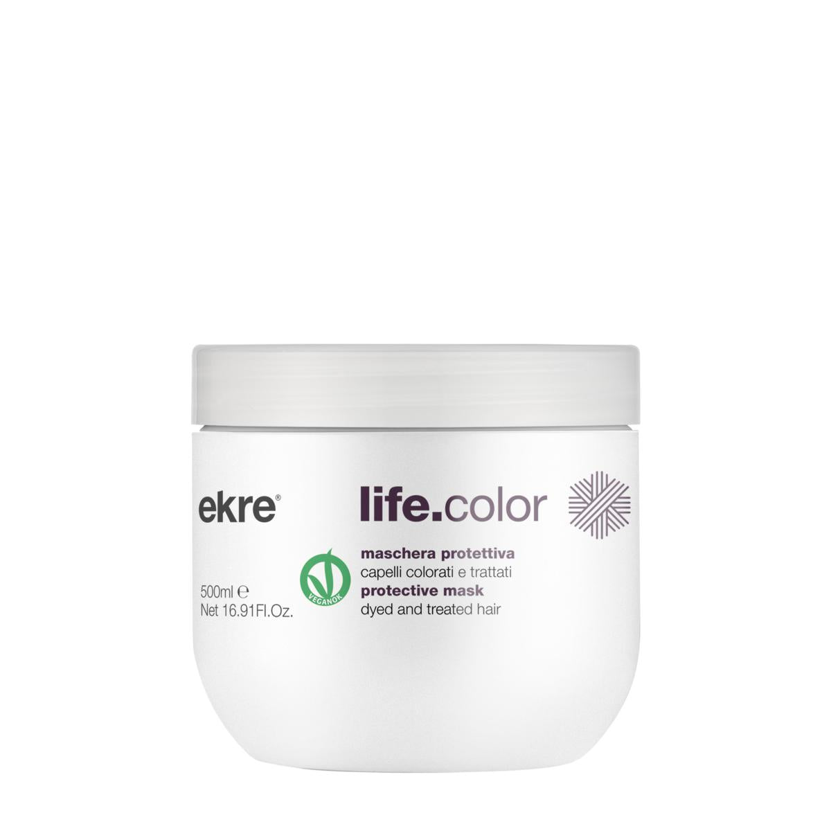Ekre Life Color Maschera 500ml protettiva Capelli Trattati E Colorati