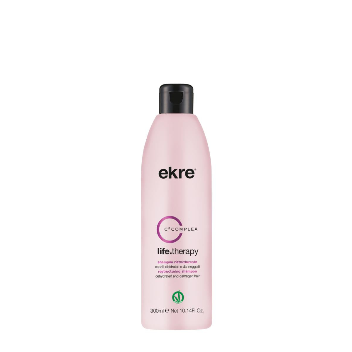 Ekre Life Therapy Shampoo 300ml "Vegan Ok" Ristrutturante