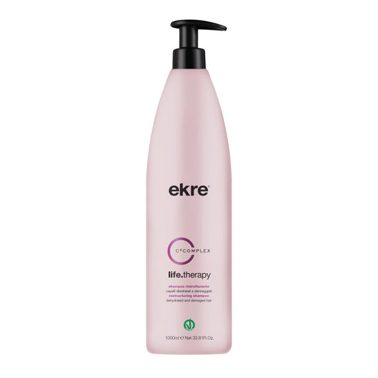 Ekre Life Therapy Shampoo 1000ml. "Vegan Ok" Ristrutturante