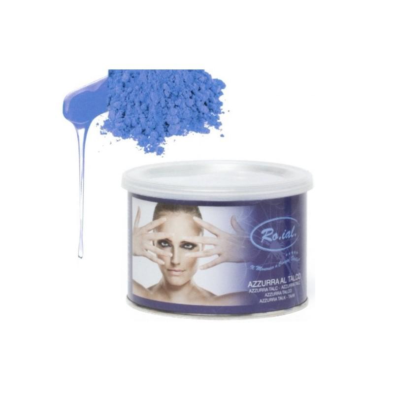 Roial Cera Vaso Azzurra al Talco 400ml.