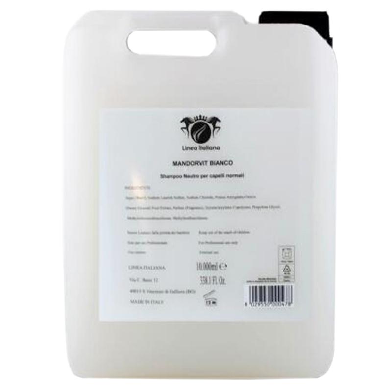 Tanica Shampoo Mandorla 10L Linea Italiana Bianca