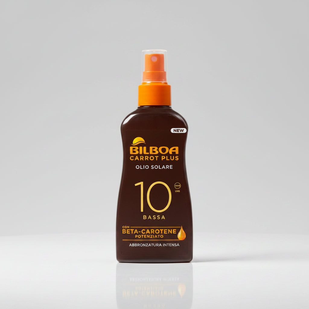 Bilboa Carot Plus Olio Solare 10spf Beta-Carotene Potenziato